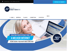 Tablet Screenshot of gruposistemax.com.br